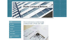 Desktop Screenshot of lucianiebonechi.net